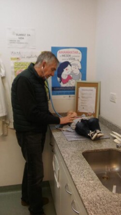 Dr. Osvaldo Azpilicueta y sus pacientes